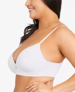 Maidenform Women's One Fab Fit® Wireless Demi Bra DM2301 -White Mark Shop 22325541 fpx