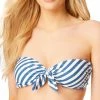 Jessica Simpson Women's Lickity Split Tie-Front Bandeau Top