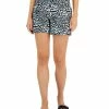 INC International Concepts Women's Printed Mid-Rise Pull-On Shorts, Created For Macy's