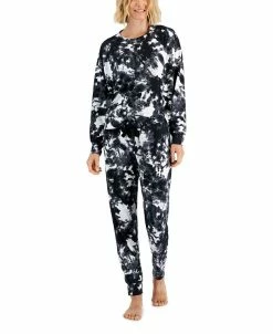 Jenni Women's Long Sleeve Mix It Packaged Pajama Set, Created For Macy's