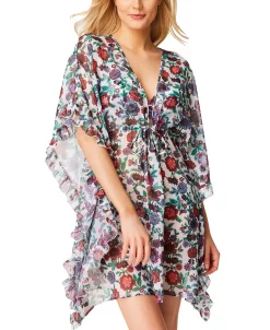 Jessica Simpson Forget Me Not Frill Side Chiffon Cover Up 6 Jessica Simpson Forget Me Not Frill Side Chiffon Cover Up -White Mark Shop 22409342 fpx