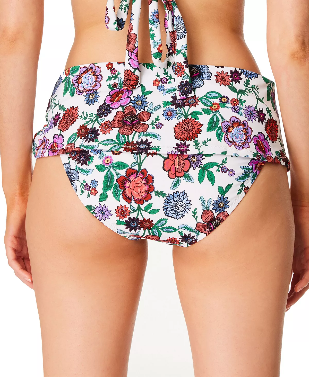 Jessica Simpson Forget Me Not Side Shirred Hipster Swim Bottoms 2 Jessica Simpson Forget Me Not Side Shirred Hipster Swim Bottoms - Image 2