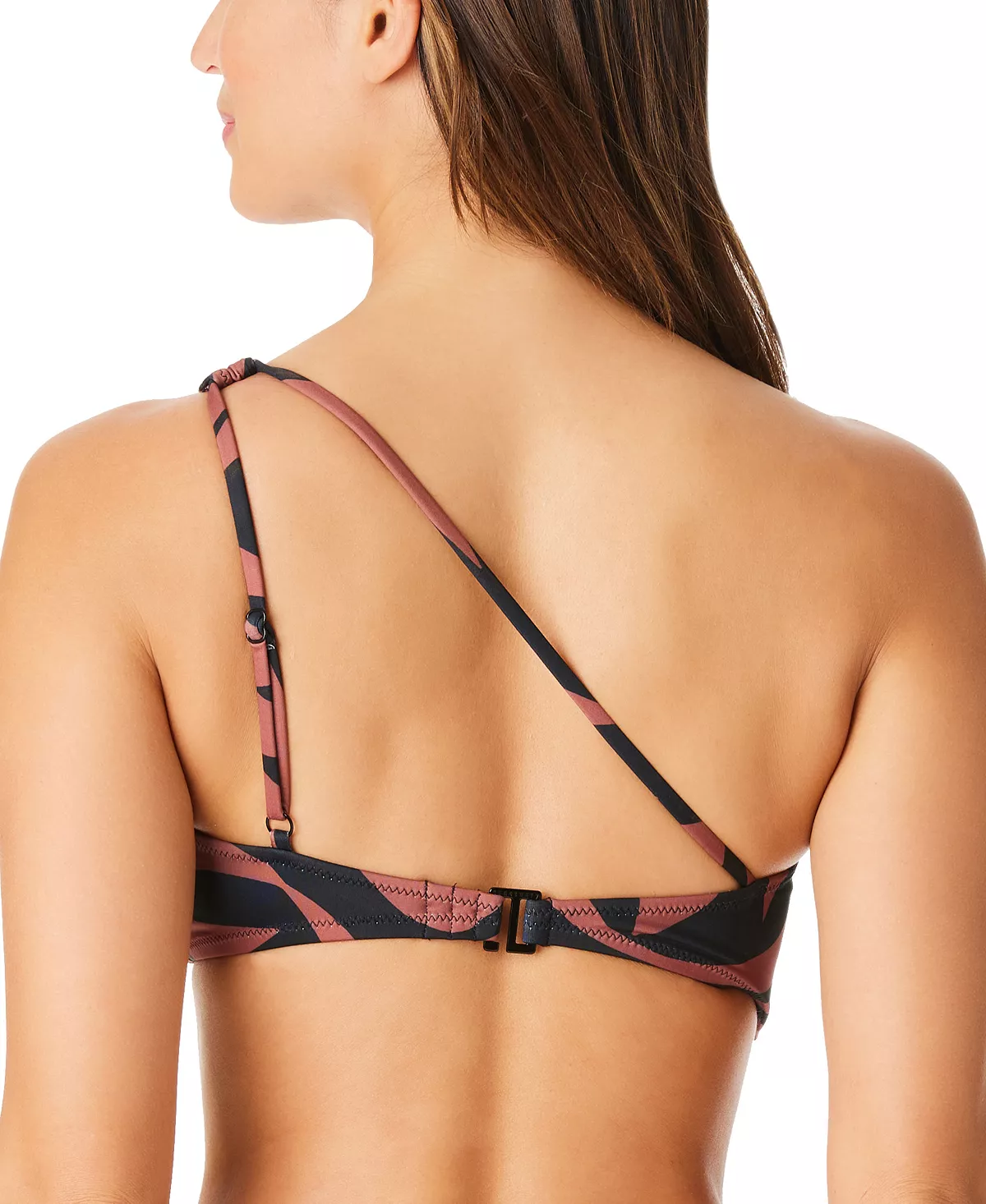 Sanctuary Abstract Animal One Shoulder Bikini Top 2 Sanctuary Abstract Animal One Shoulder Bikini Top - Image 2