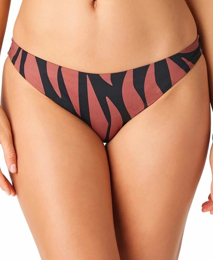 Sanctuary Abstract Animal Cinch Back Hipster Bikini Bottoms 1 Sanctuary Abstract Animal Cinch Back Hipster Bikini Bottoms