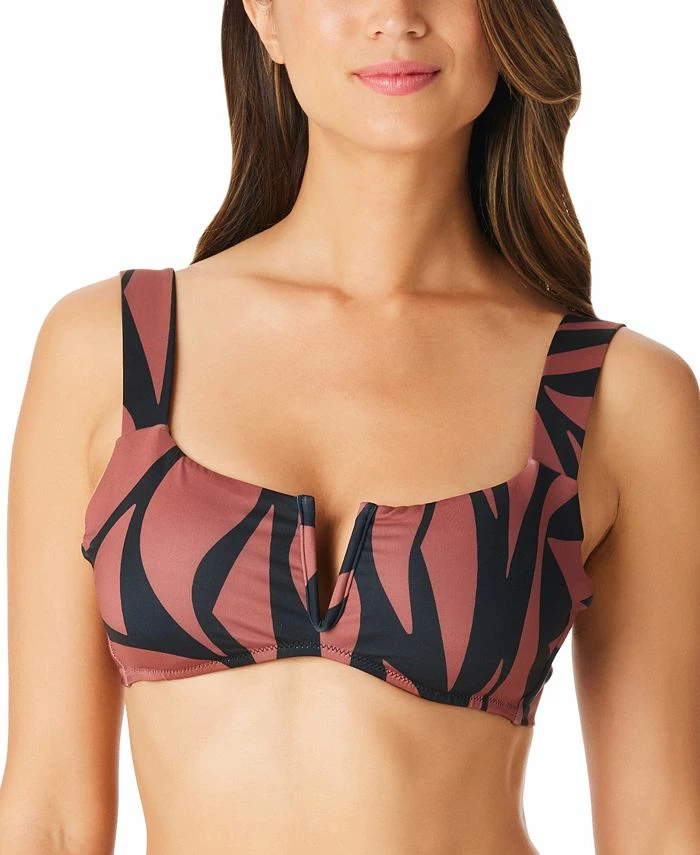 Sanctuary Abstract Animal V-Wire Swim Top 1 Sanctuary Abstract Animal V-Wire Swim Top