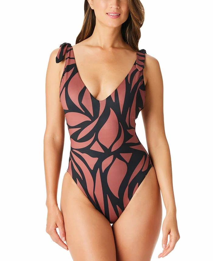 Sanctuary Abstract Animal High Leg Swimsuit 1 Sanctuary Abstract Animal High Leg Swimsuit