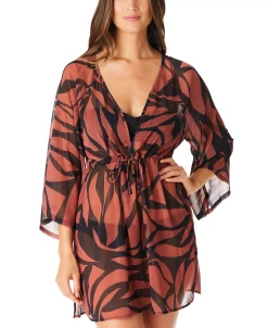 Sanctuary Abstract Animal Cover Up Dress -White Mark Shop 22412910 fpx