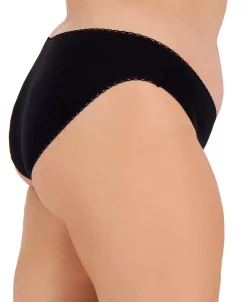 Charter Club Plus Size Pretty Cotton Bikini Underwear, Created For Macy's -White Mark Shop 22534140 fpx