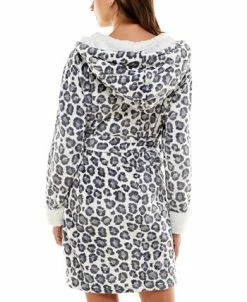Roudelain Women's Deluxe Touch Hooded Fleece-Lined Robe 17 Roudelain Women's Deluxe Touch Hooded Fleece-Lined Robe -White Mark Shop 22561928 fpx