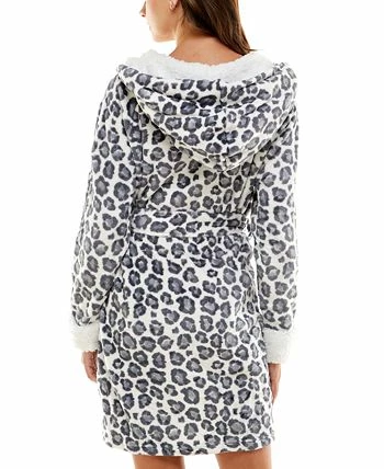 Roudelain Women's Deluxe Touch Hooded Fleece-Lined Robe 5 Roudelain Women's Deluxe Touch Hooded Fleece-Lined Robe - Image 5