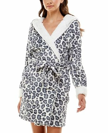 Roudelain Women's Deluxe Touch Hooded Fleece-Lined Robe 7 Roudelain Women's Deluxe Touch Hooded Fleece-Lined Robe - Image 7