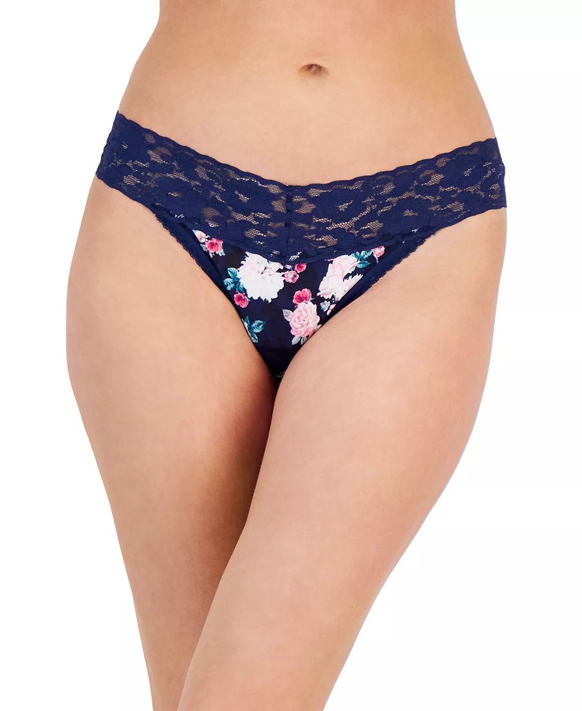 INC International Concepts Women's Lace-Trim Thong Underwear, Created For Macy's 6 INC International Concepts Women's Lace-Trim Thong Underwear, Created For Macy's - Image 6