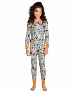 Briefly Stated Toddler, Little & Big Kids Peanuts Halloween Matching Family Pajamas Set