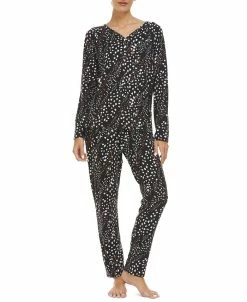 Flora By Flora Nikrooz Women's Colby Sweater Knit Pajamas Set