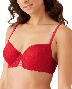 B.TEMPT'D B.tempt’d By Wacoal Women's No Strings Attached Contour Balconette Bra -White Mark Shop 22812548 fpx