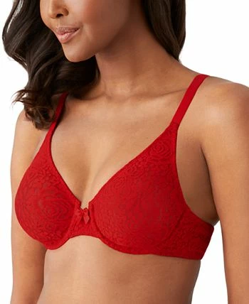 Wacoal Halo Lace Molded Underwire Bra 851205, Up To G Cup 2 Wacoal Halo Lace Molded Underwire Bra 851205, Up To G Cup - Image 2