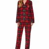 Lauren Ralph Lauren Petite Floral Microfleece Packaged Pajamas Set
