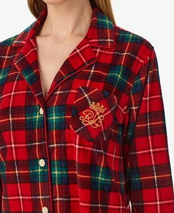 Lauren Ralph Lauren Petite Floral Microfleece Packaged Pajamas Set 3 Lauren Ralph Lauren Petite Floral Microfleece Packaged Pajamas Set - Image 3
