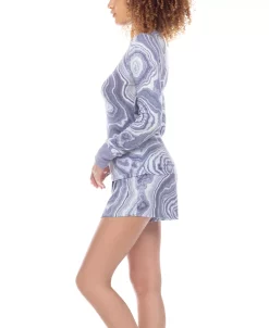 Honeydew Women's Star Seeker Brushed Jersey Short Lounge Set, 2 Piece 9 Honeydew Women's Star Seeker Brushed Jersey Short Lounge Set, 2 Piece -White Mark Shop 22910638 fpx