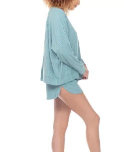 Honeydew Women's Night Owl Rib Terry Cloth Lounge Set, 2 Piece 9 Honeydew Women's Night Owl Rib Terry Cloth Lounge Set, 2 Piece -White Mark Shop 22910661 fpx