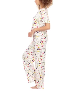 Honeydew Women's All American Printed Loungewear Set -White Mark Shop 22910800 fpx