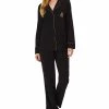 Lauren Ralph Lauren Women's Notched-Collar Pajamas Set