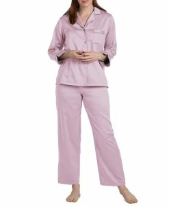 Miss Elaine Women's Notched-Collar Pajamas Set