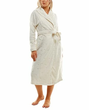 Jaclyn Intimates Roudelain Women's Deluxe Touch Shawl-Collar Belted Robe 7 Jaclyn Intimates Roudelain Women's Deluxe Touch Shawl-Collar Belted Robe - Image 7