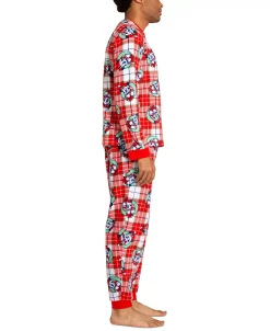 Briefly Stated Men's Mickey Mouse Matching Family Pajamas Set -White Mark Shop 22934837 fpx
