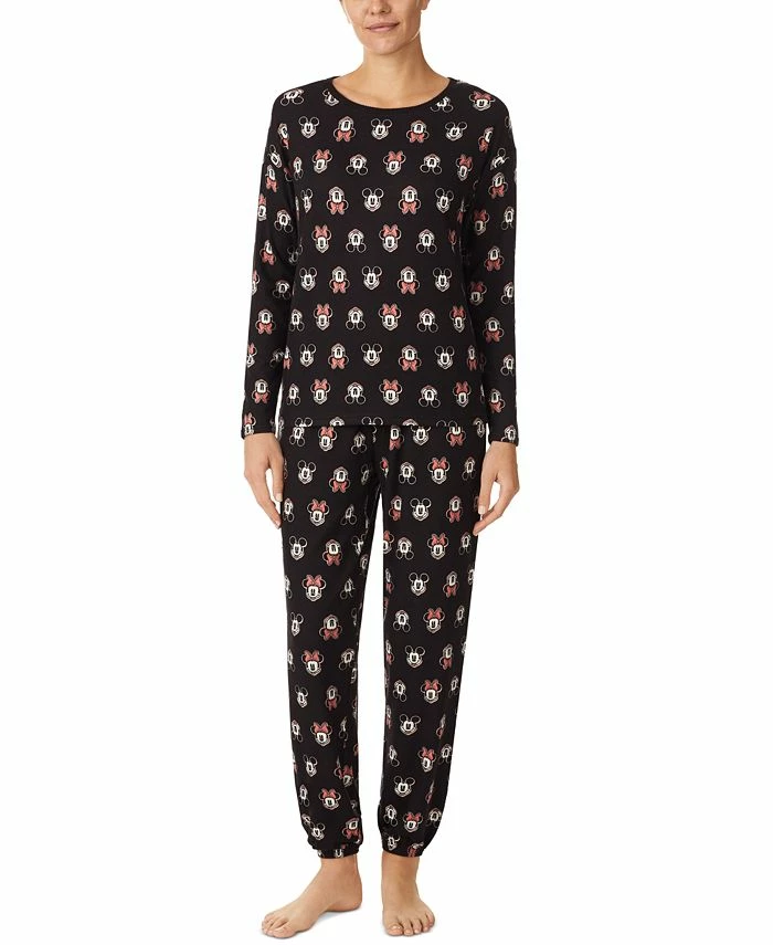 Disney Women's Mickey & Minnie Mouse Sleep Top 1 Disney Women's Mickey & Minnie Mouse Sleep Top