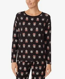 Disney Women's Mickey & Minnie Mouse Sleep Top 13 Disney Women's Mickey & Minnie Mouse Sleep Top -White Mark Shop 22936906 fpx