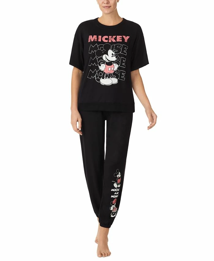 Disney Women's Mickey Mouse Short-Sleeve Sleep Top 1 Disney Women's Mickey Mouse Short-Sleeve Sleep Top