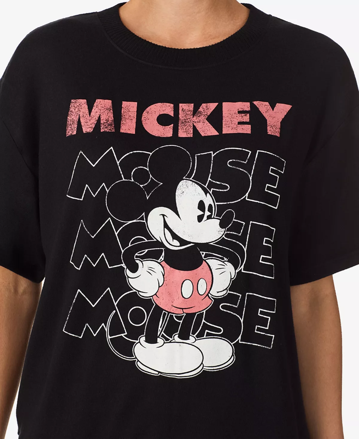 Disney Women's Mickey Mouse Short-Sleeve Sleep Top 5 Disney Women's Mickey Mouse Short-Sleeve Sleep Top - Image 5