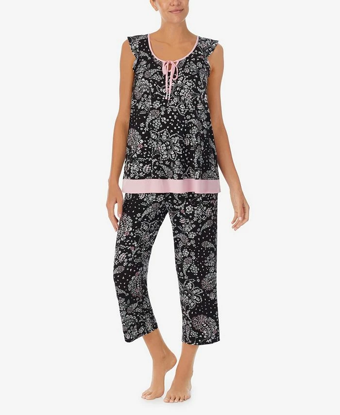 Ellen Tracy Women's Cap Sleeve Pajamas Set 1 Ellen Tracy Women's Cap Sleeve Pajamas Set