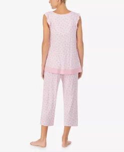 Ellen Tracy Women's Cap Sleeve Pajamas Set 10 Ellen Tracy Women's Cap Sleeve Pajamas Set -White Mark Shop 22942715 fpx