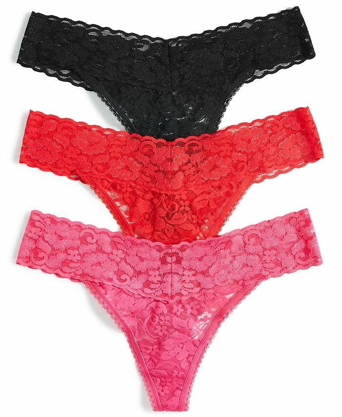 INC International Concepts Women's 3-Pk. Lace Thong Underwear, Created For Macy's 1 INC International Concepts Women's 3-Pk. Lace Thong Underwear, Created For Macy's