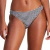Kate Spade New York Women's Classic Check-Print Bikini Bottoms