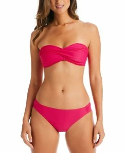 Bar III Twist Bandeau Bikini Top & Hipster Bottoms, Created For Macy's