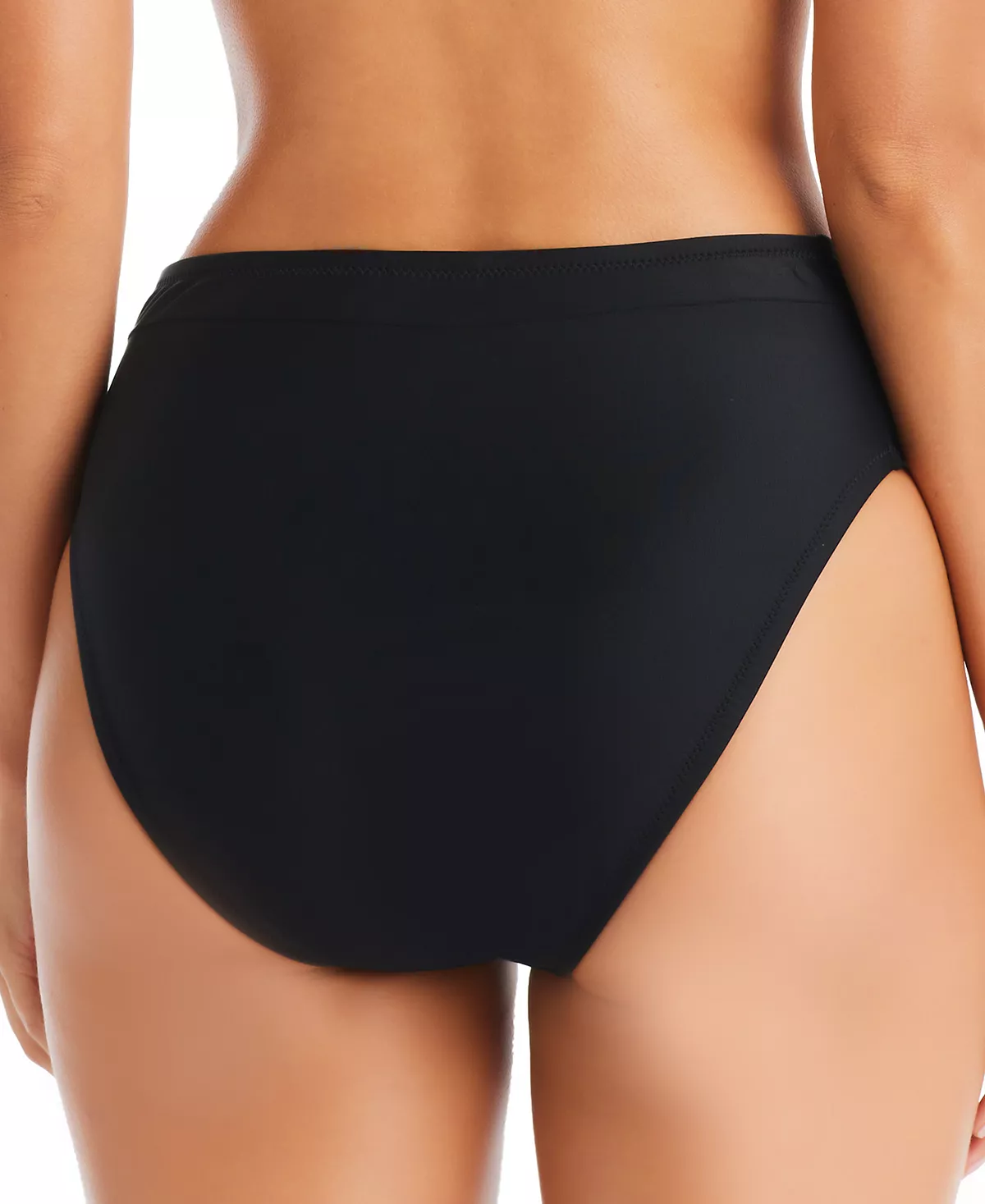 Bar III Natural Beauty V-Waist High Leg Bikini Bottoms, Created For Macy's 2 Bar III Natural Beauty V-Waist High Leg Bikini Bottoms, Created For Macy's - Image 2