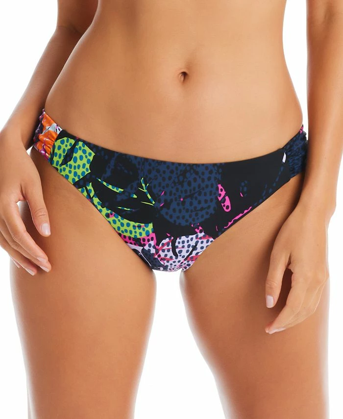 Bar III Women's Paradise Palms Tab-Side Hipster Bikini Bottoms, Created For Macy's 1 Bar III Women's Paradise Palms Tab-Side Hipster Bikini Bottoms, Created For Macy's