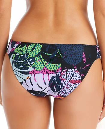 Bar III Women's Paradise Palms Tab-Side Hipster Bikini Bottoms, Created For Macy's 2 Bar III Women's Paradise Palms Tab-Side Hipster Bikini Bottoms, Created For Macy's - Image 2
