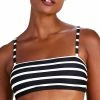 Kate Spade New York Women's Striped Square-Neck Bikini Top