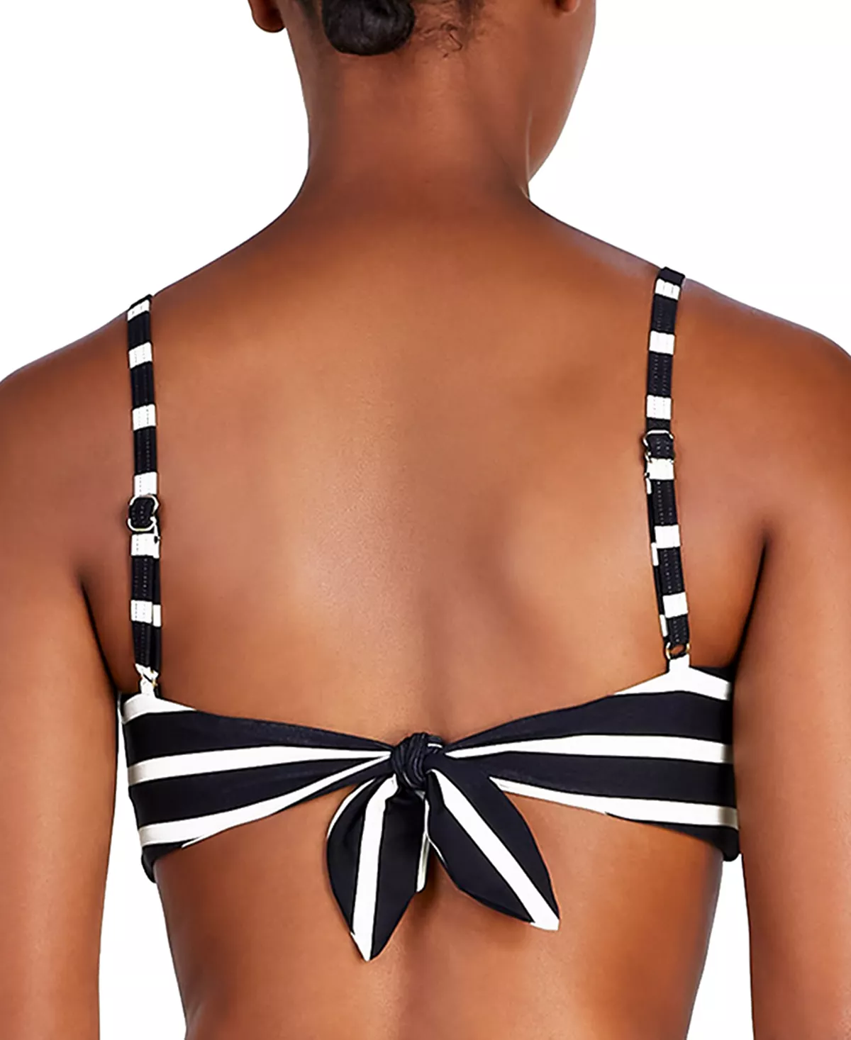 Kate Spade New York Women's Striped Square-Neck Bikini Top 2 Kate Spade New York Women's Striped Square-Neck Bikini Top - Image 2