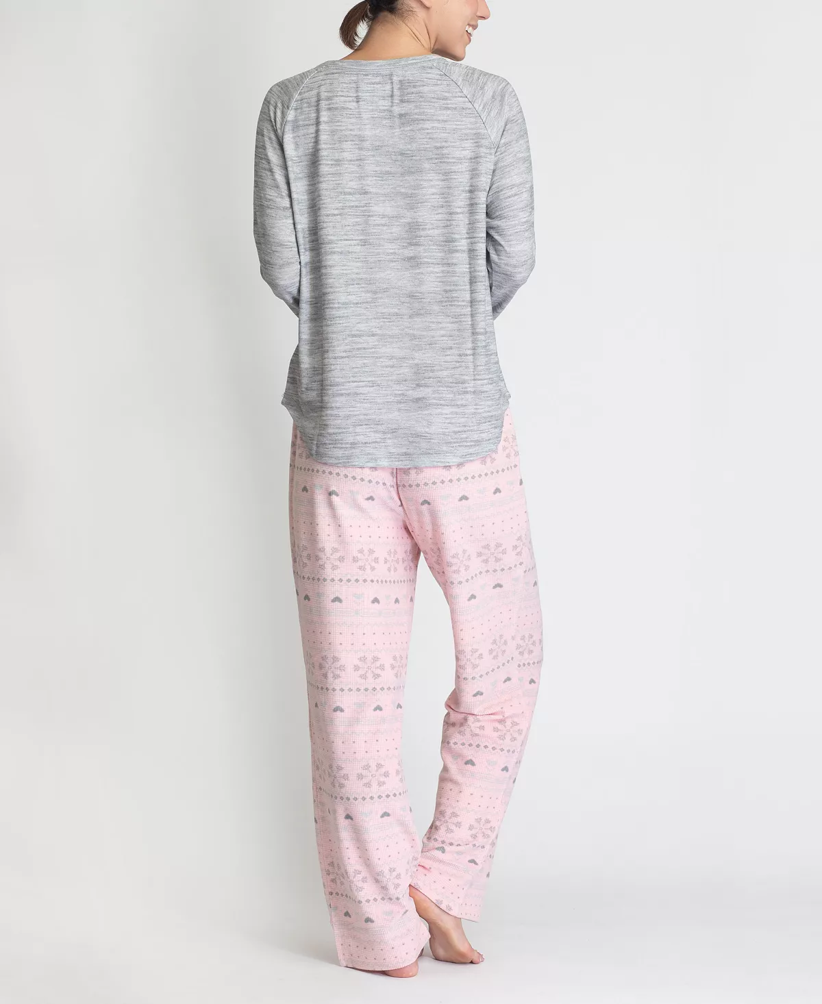 Muk Luks Women's Cozy Sleep And Lounge Set, 2 Piece 4 Muk Luks Women's Cozy Sleep And Lounge Set, 2 Piece - Image 4