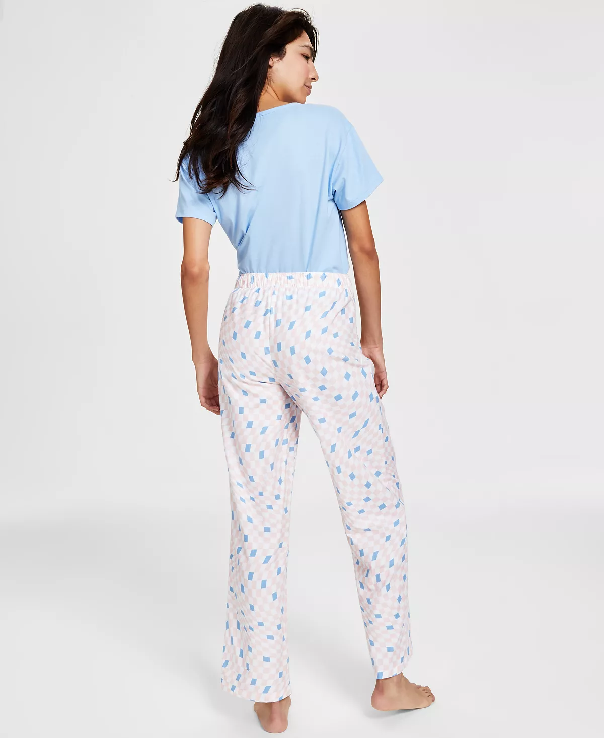 Jenni Cotton Printed Straight Leg Pajama Pants, Created For Macy's 5 Jenni Cotton Printed Straight Leg Pajama Pants, Created For Macy's - Image 5