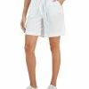 Karen Scott Women's Emilia Cotton Solid-Color Shorts, Created For Macy's
