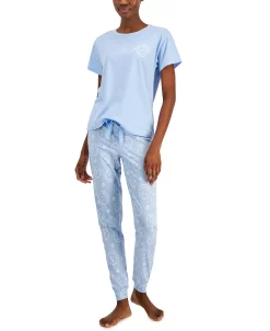 Jenni Women's Short-Sleeve Graphic-Print Sleep Tee, Created For Macy's 8 Jenni Women's Short-Sleeve Graphic-Print Sleep Tee, Created For Macy's -White Mark Shop 23367645 fpx