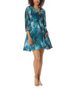 Coco Reef Women's Wonderlust Printed Dress Cover-Up -White Mark Shop 23412055 fpx
