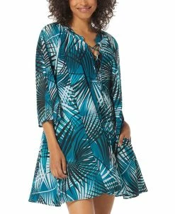 Coco Reef Women's Wonderlust Printed Dress Cover-Up