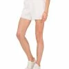Vince Camuto Women's Drawstring Frayed-Hem Shorts